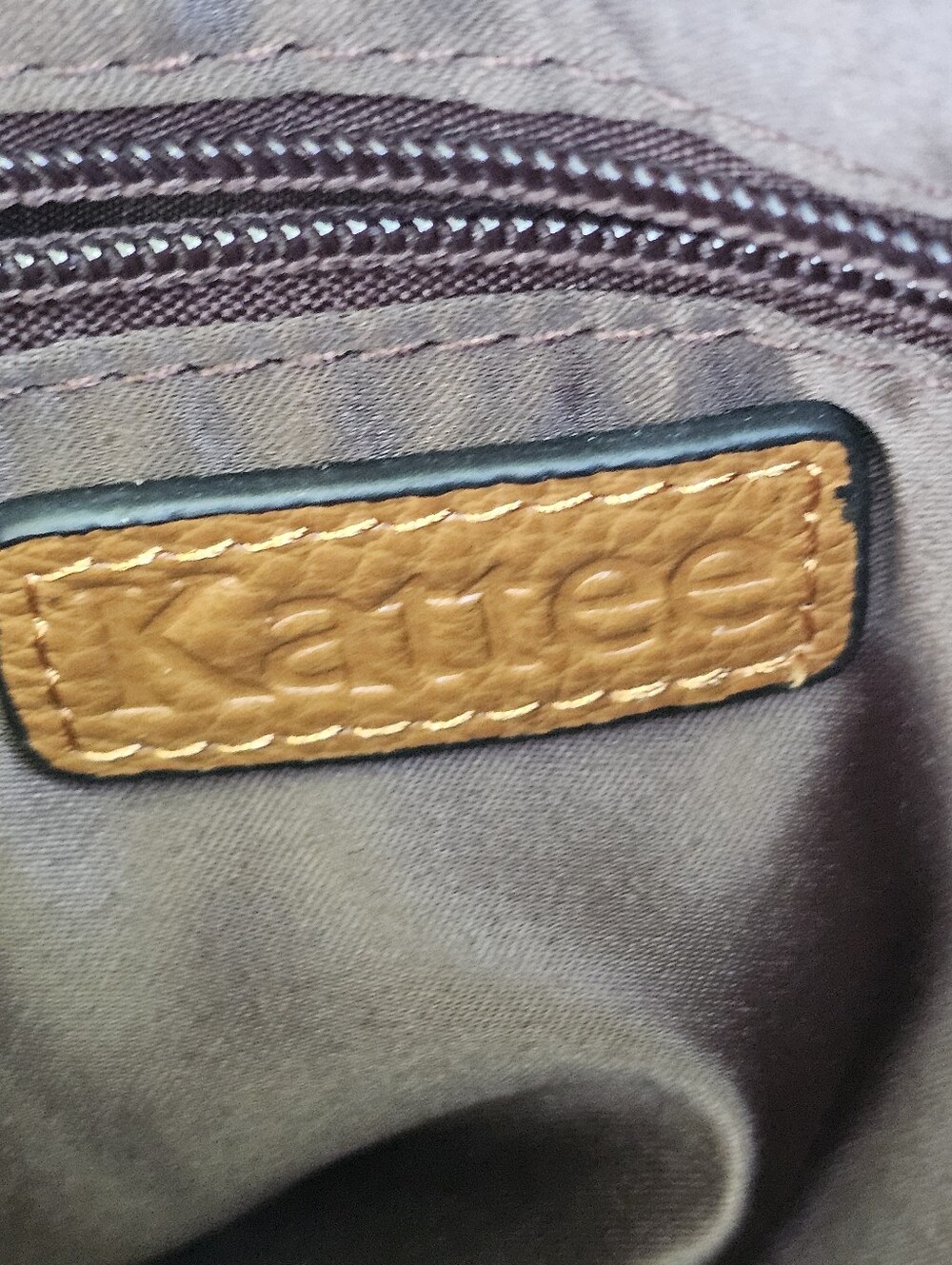 Kattee Pebble Leather Tote - Picture 7 of 11